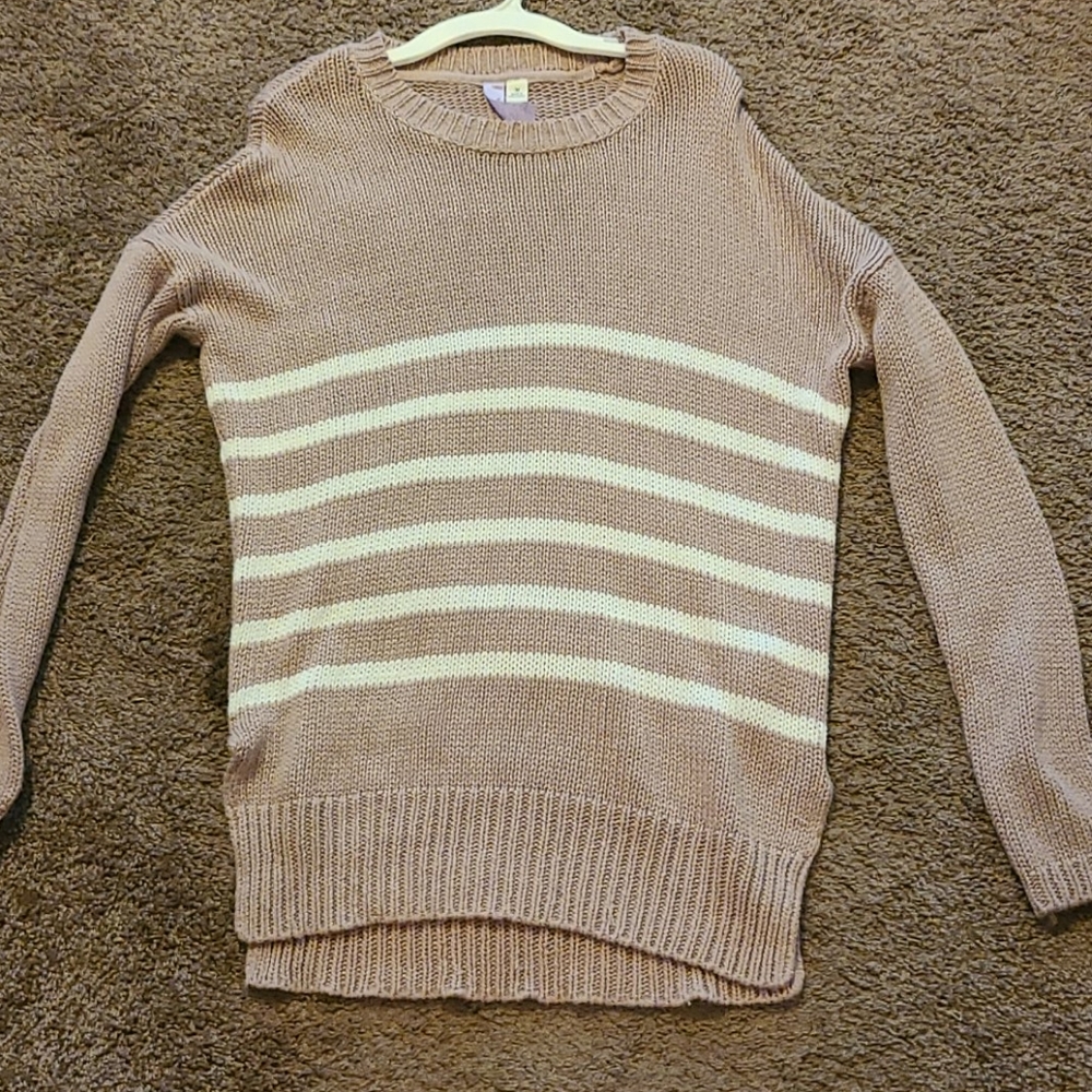 Oversized knit sweater